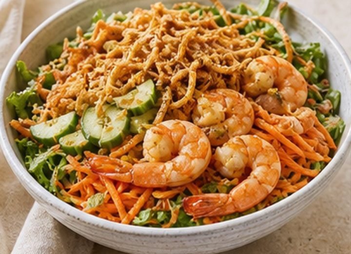 Asian Shrimp Crunch (Fire Or Not)