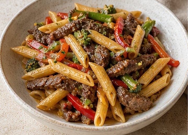 Beef Veggie Pasta