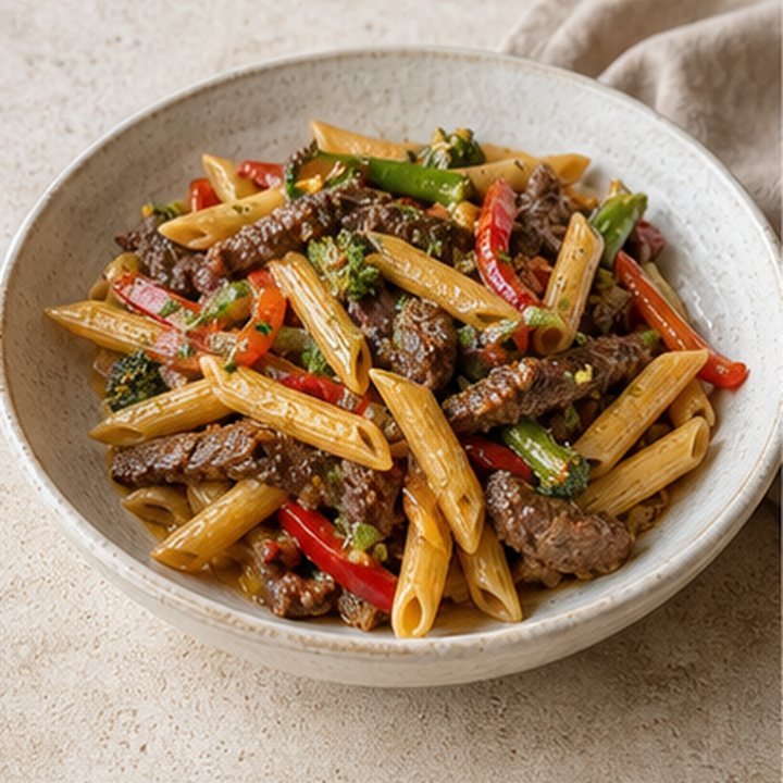 Beef Veggie Pasta