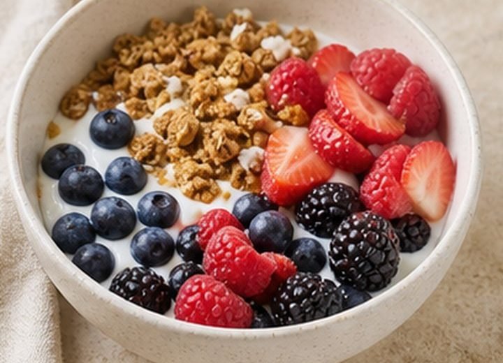 Berry Granola Yogurt