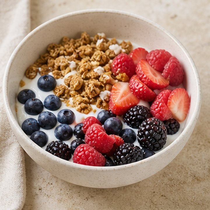 Berry Granola Yogurt
