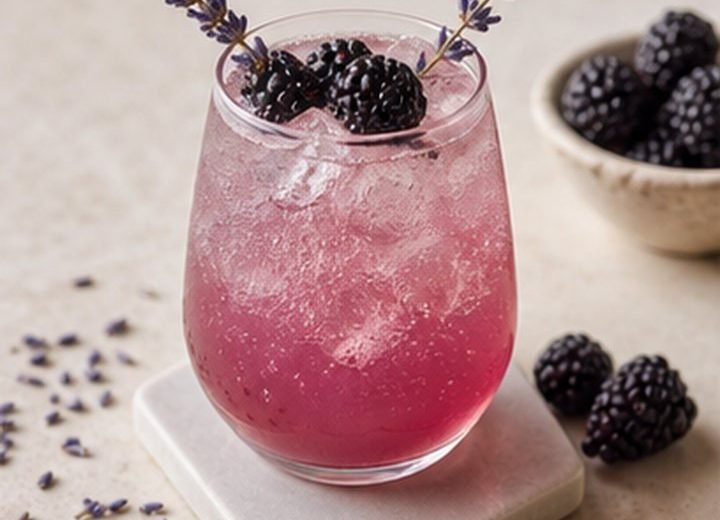 Berry Lavender Fizz