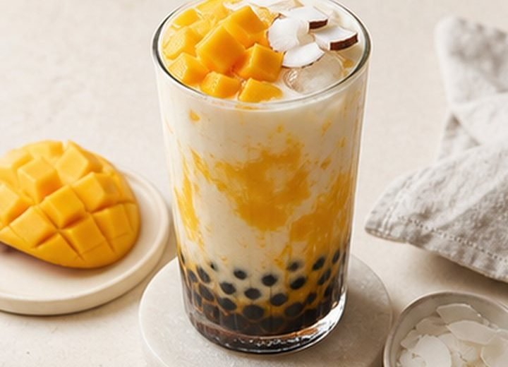 Boba Mango Coconut