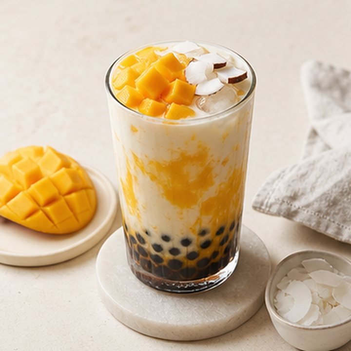 Boba Mango Coconut