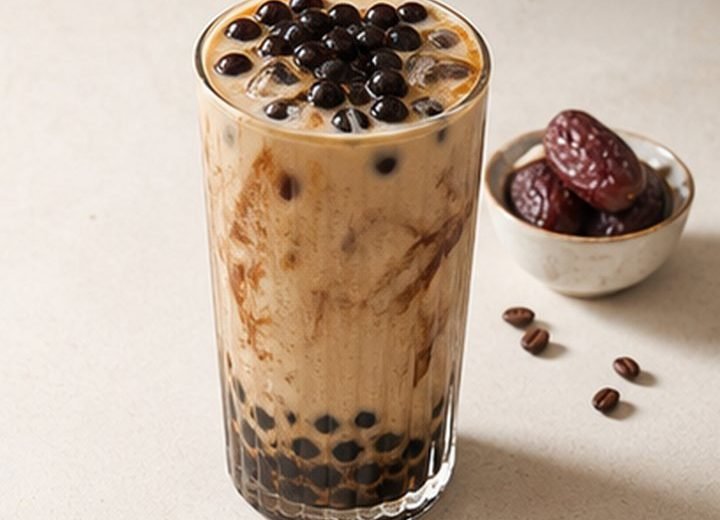 Boba Vanilla Date Coffee