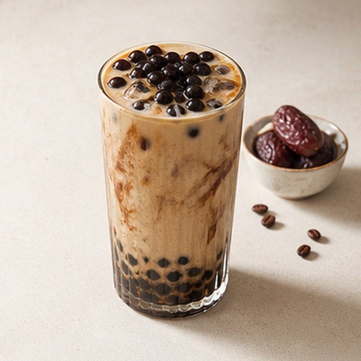 Boba Vanilla Date Coffee