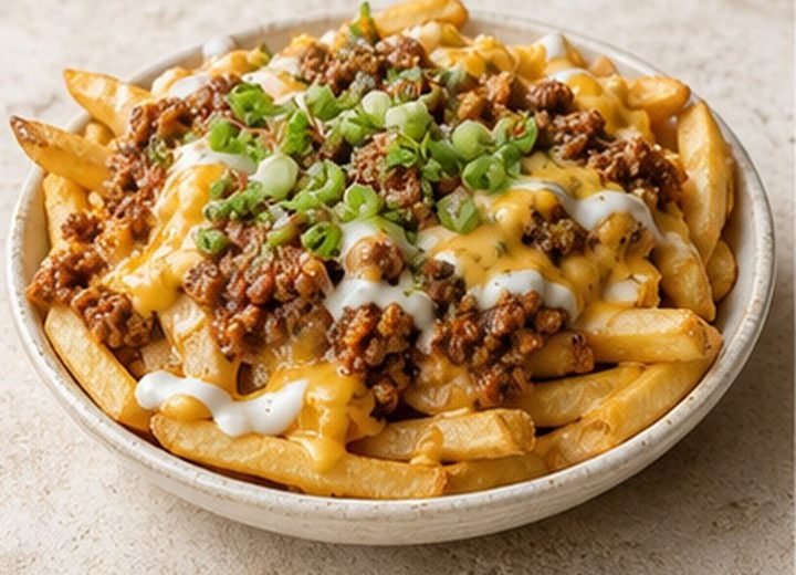 Chili Beef Loaded Fries