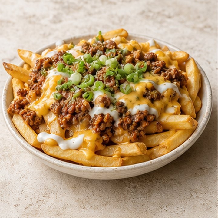 Chili Beef Loaded Fries