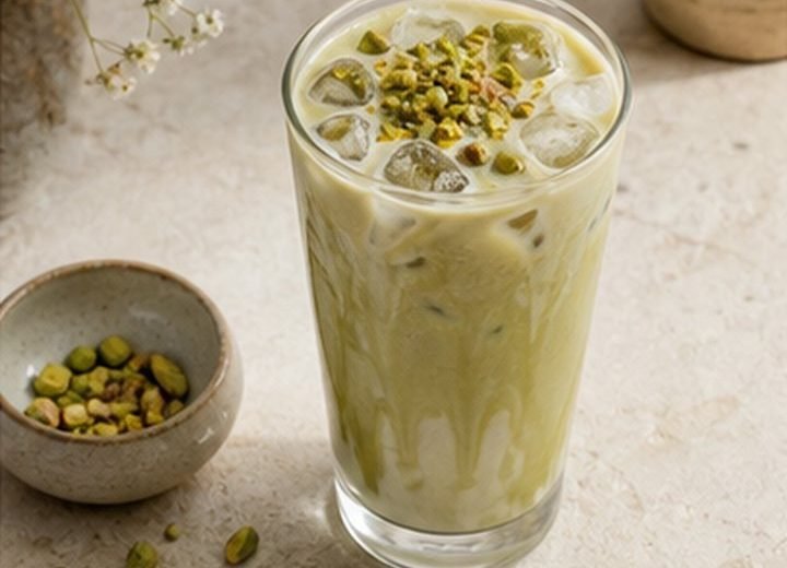Iced Pistachio Latte