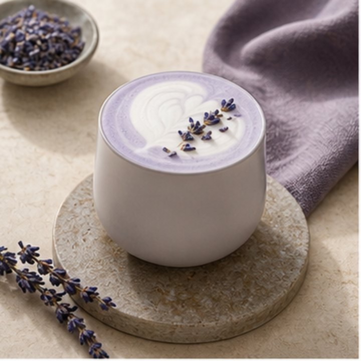 Lavender Bloom Latte