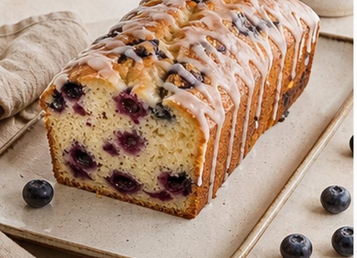 Lemon Blueberry Cake Loaf