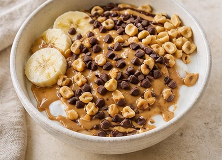 Peanut Chocolate Yogurt