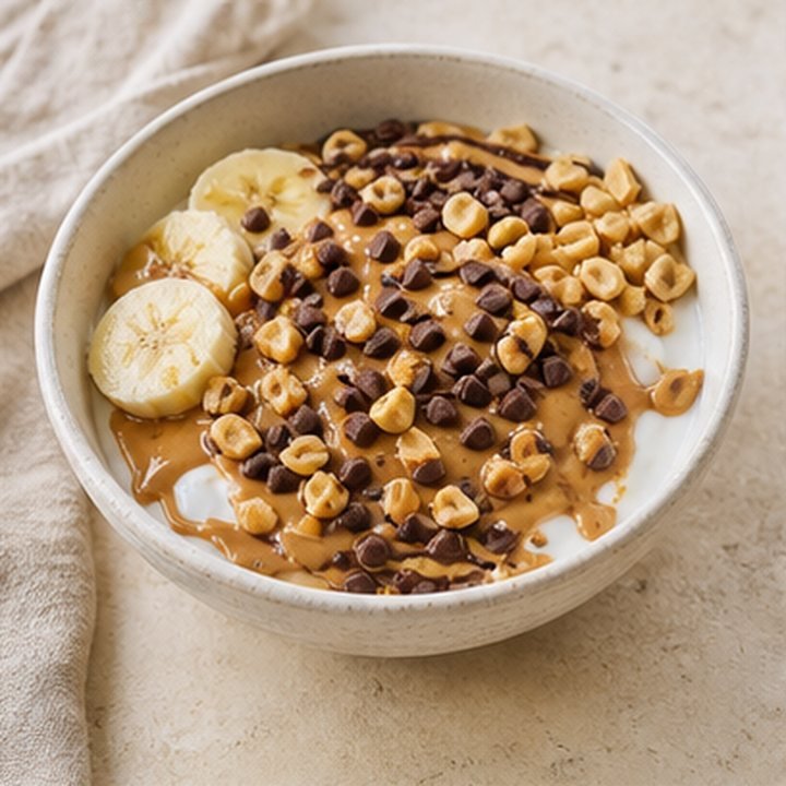 Peanut Chocolate Yogurt