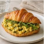 Pesto Scrambled Croissant