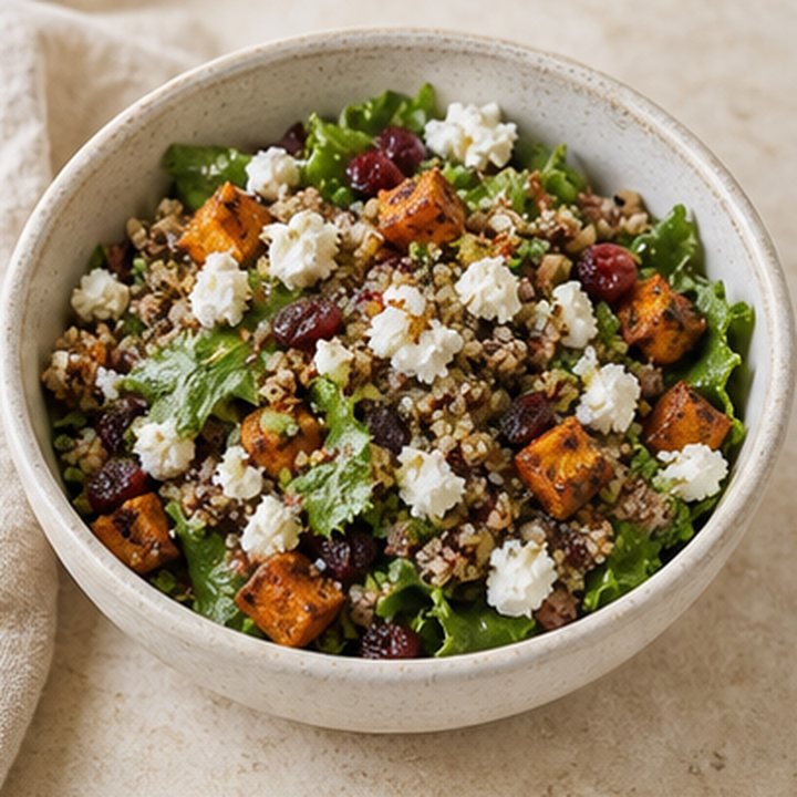 Quinoa Goat Cheese Bowl