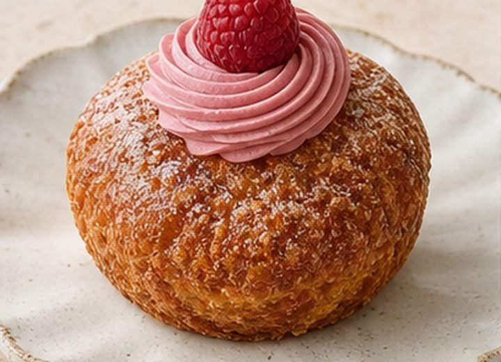 Raspberry Cream Ball