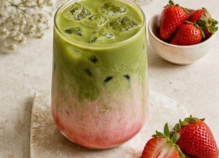 Strawberry Matcha