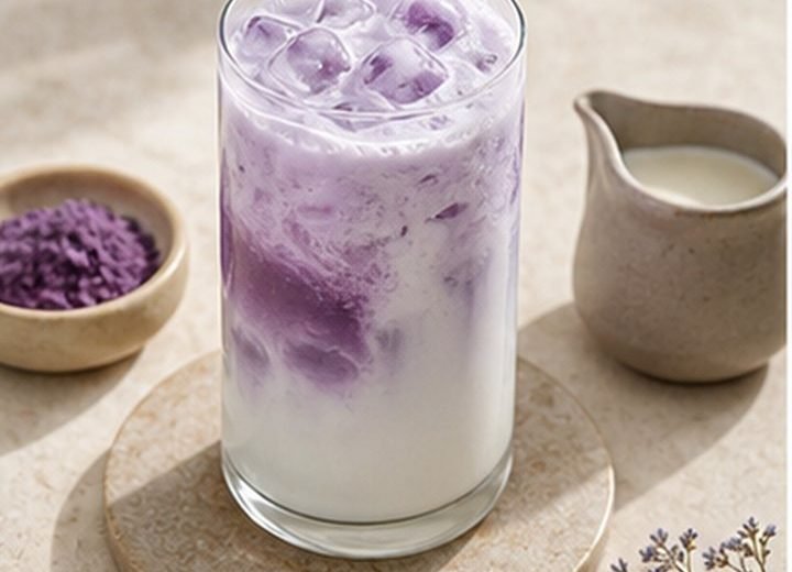 Taro Cloud Latte