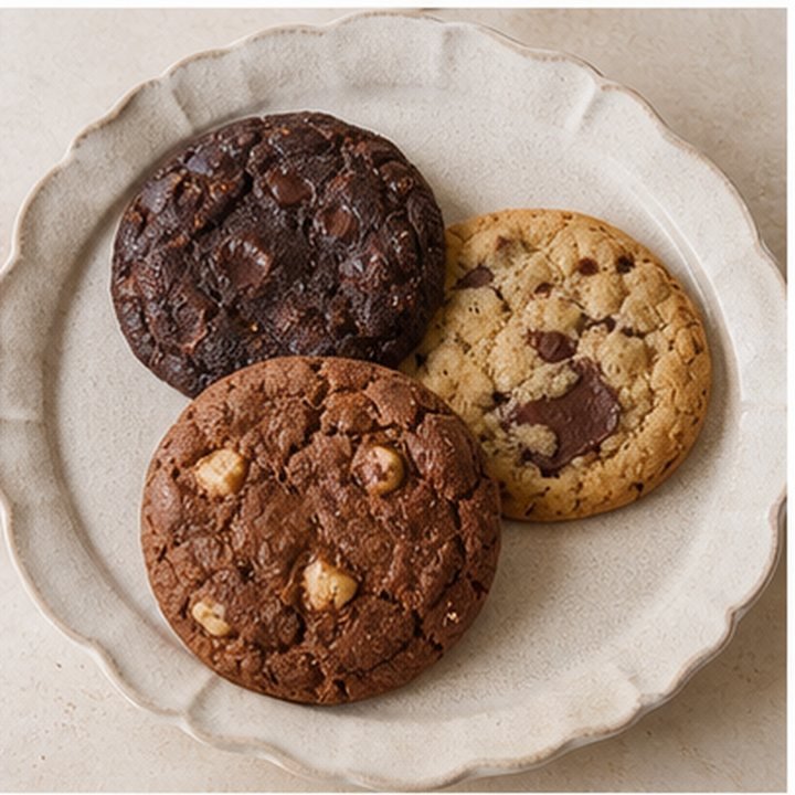 Trio Choco Cookies